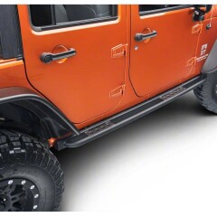 Praguri Laterale- Smittybilt SRC Classic; 07-18 Jeep Wrangler JKU, 4 Door