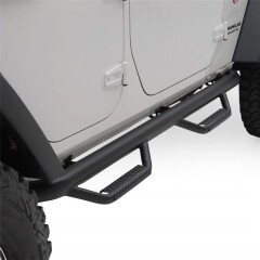 Praguri cu Treapta - Smittybilt NERF; 07-18 Jeep Wrangler JKU, 4 Door