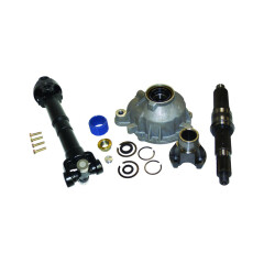 KIT S.Y.E. ( SLIP YOKE ELIMINATOR ) HD cu Cardan cu Cruci Duble pt. Cutie Transfer NP231 - 87-06 Jeep Wrangler YJ / TJ