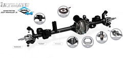 Punte Fata echipata Ultimate Dana44 cu raport 3.73 si Diferential Standard, 07-18 Jeep® Wrangler & Wrangler Unlimited JK