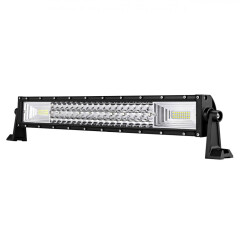 LED Bar Auto 324W, leduri pe 3 randuri, 12V-24V, 22680 Lumeni, 21,5