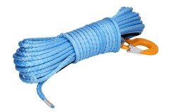 Cablu sintetic troliu cu carlig tractare SpeedMAX, 28m X 10 mm, 10.5T, Albastru