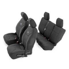 Set huse scaune fata si spate neopren Jeep Wrangler 13 - 18 JKU, 4 usi