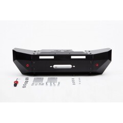 Bara Fata Otel cu Placa de Troliu  FIGHTER pt. 07-17 Jeep Wrangler & Wrangler Unlimited JK