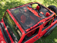 Bestop Bikini Top NEGRU pentru 2018+ Jeep Wrangler JL & Gladiator JT