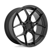 Janta Aliaj ASANTI Black MONARCH AB37 Satin Black Wheel 22X9, 5X4.5, ET 38