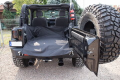 HUSA PROTECTIE BENA INTERIOR - CARGO COVER; JEEP WRANGLER UNLIMITED JKU/JLU, 4 DOOR