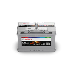 Acumulator Pornire BOSCH 12V 80Ah/800A POWER AGM (R+)