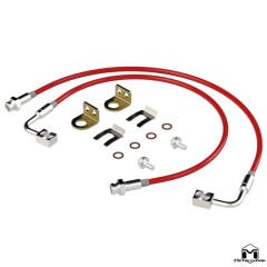 SET Cabluri Frana Teflon Fata / Spate Extinse - MetalCloak - pt. 07-18 Jeep Wranglers JK / JKU