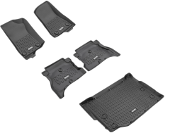 SET Covorase cauciuc Fata,  Spate si Cargo TRU-FIT pt. 18 - 29 Jeep Wrangler  JLU 4XE