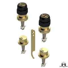 Set 4 Pivoti Superiori si Inferiori (servisabili) pt. 2018+ Jeep Wrangler JL / JLU & Gladiator JT