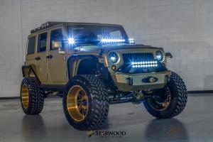 2015 Jeep Wrangler Matte Satin Gold Metallic