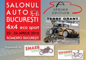 Salonul Auto Bucuresti – Spring Edition, dedicat 4x4 – 22-24 aprilie 2016, RomExpo
